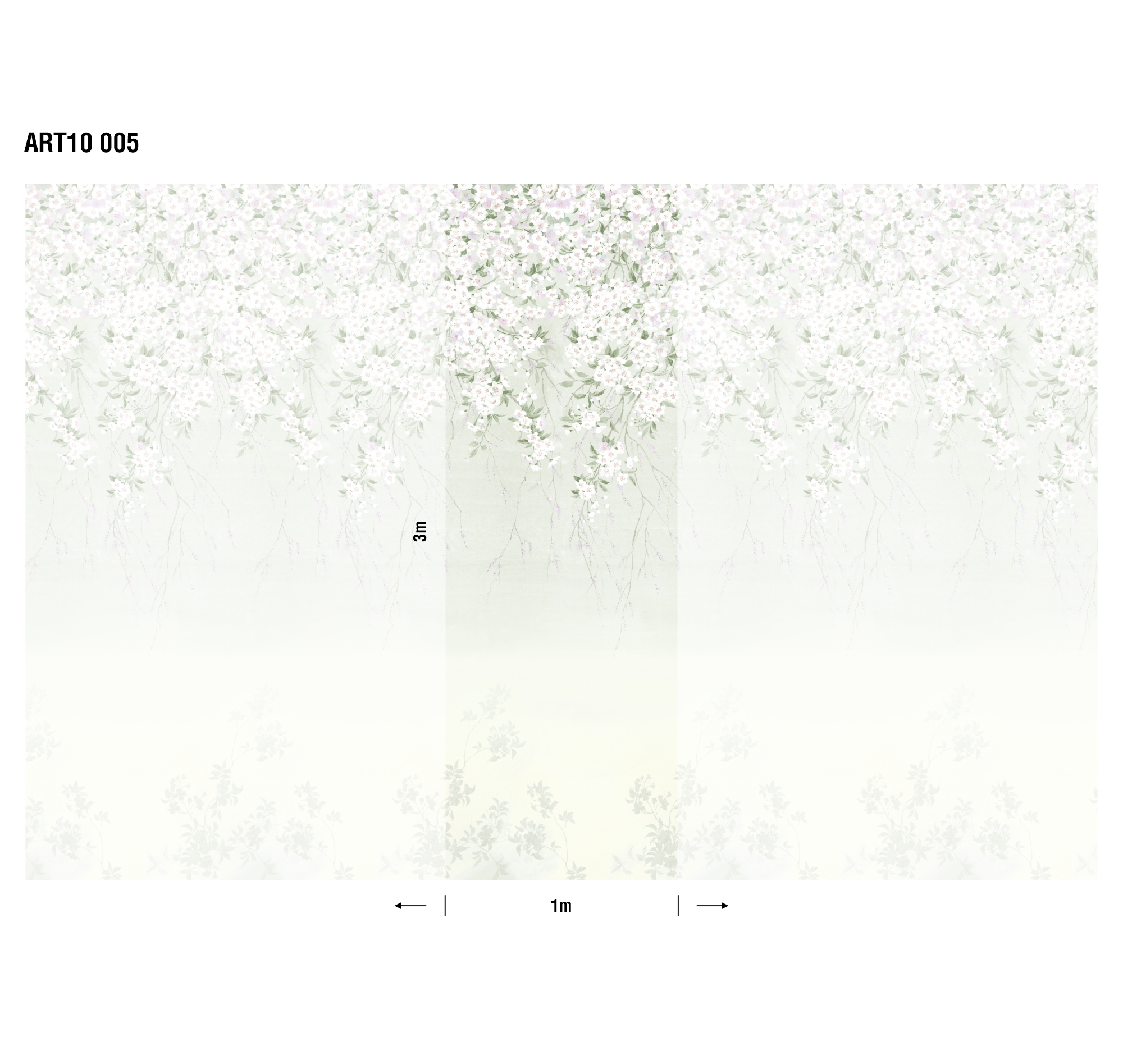 Панно Loymina Пейзаж Сады ART10 005 3×1